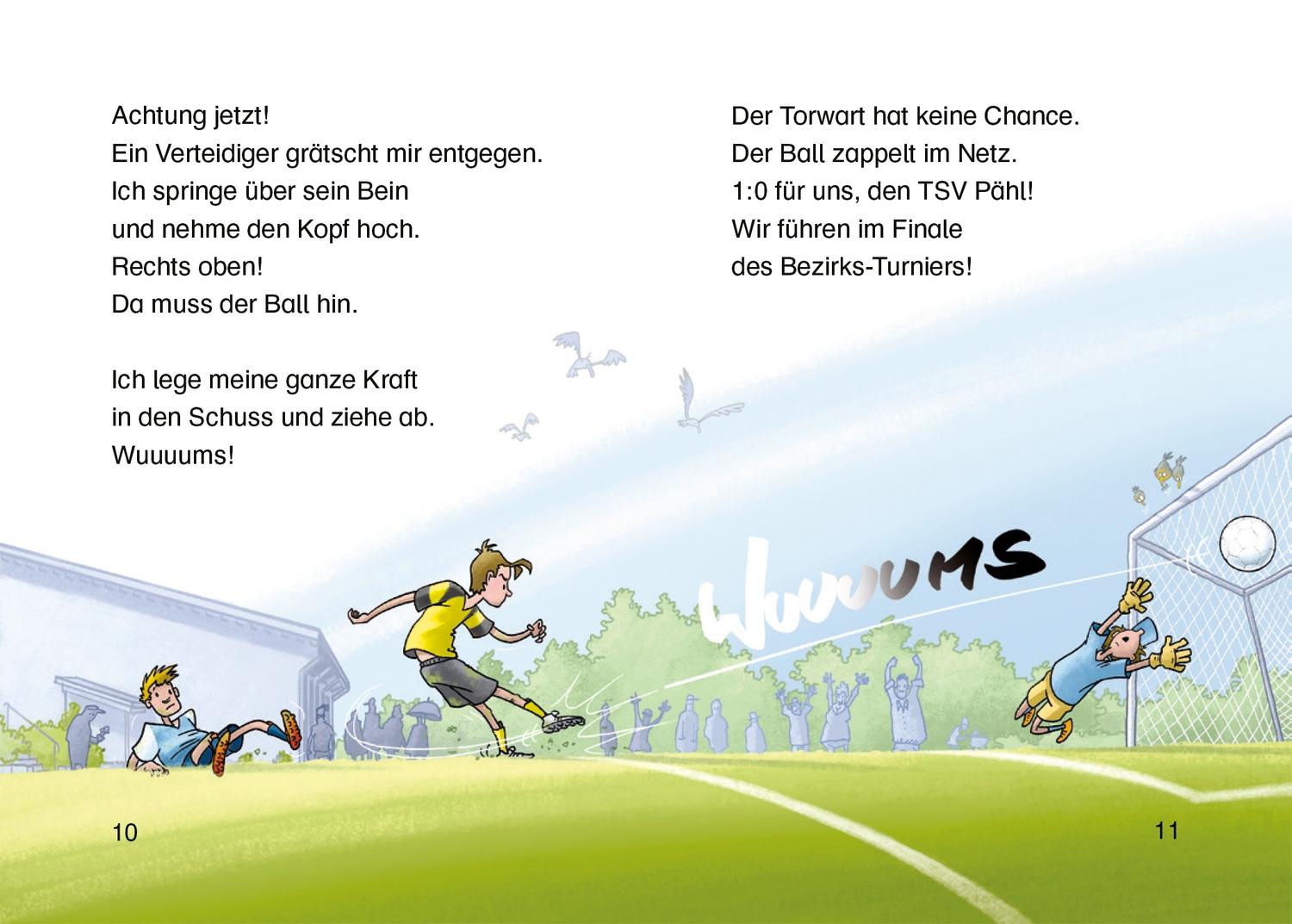 Beispielinhalt (Bild) Mein Weg zum Traumverein