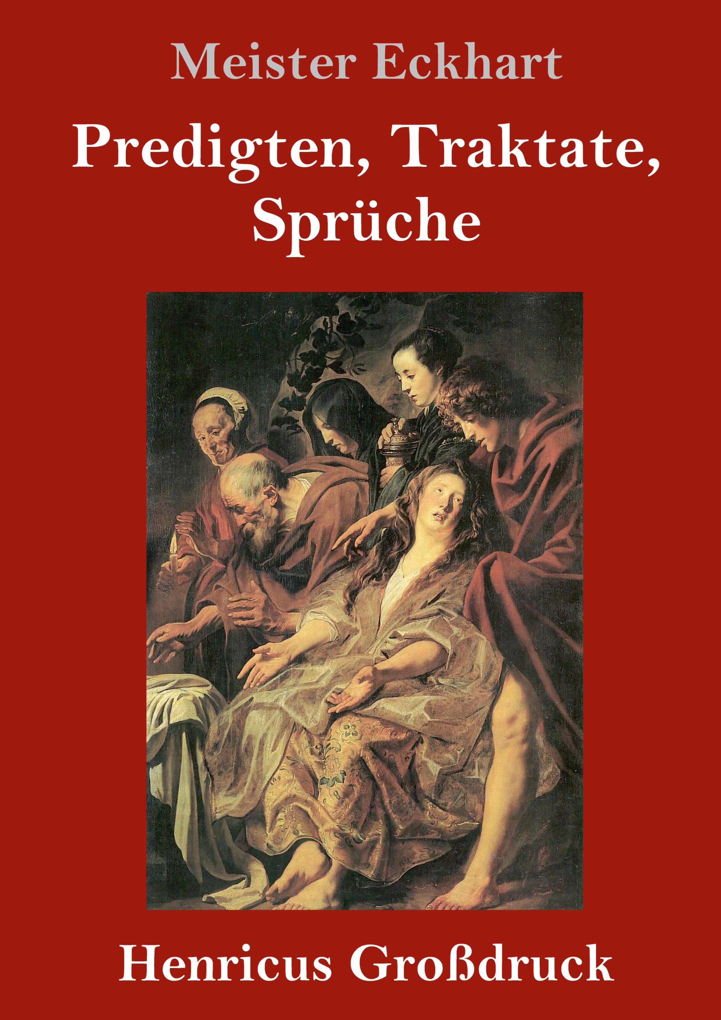 Vorderes Coverbild Predigten, Traktate, Sprüche (Großdruck)