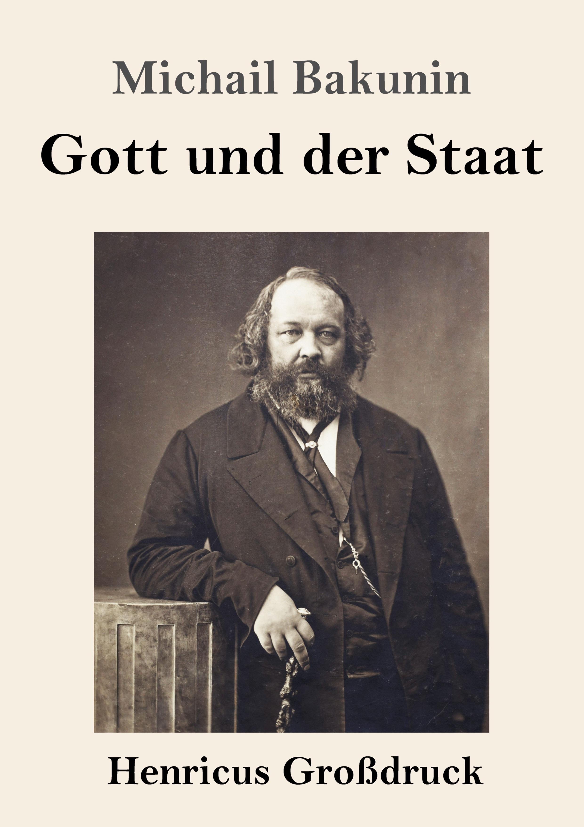 Vorderes Coverbild Gott und der Staat (Großdruck)