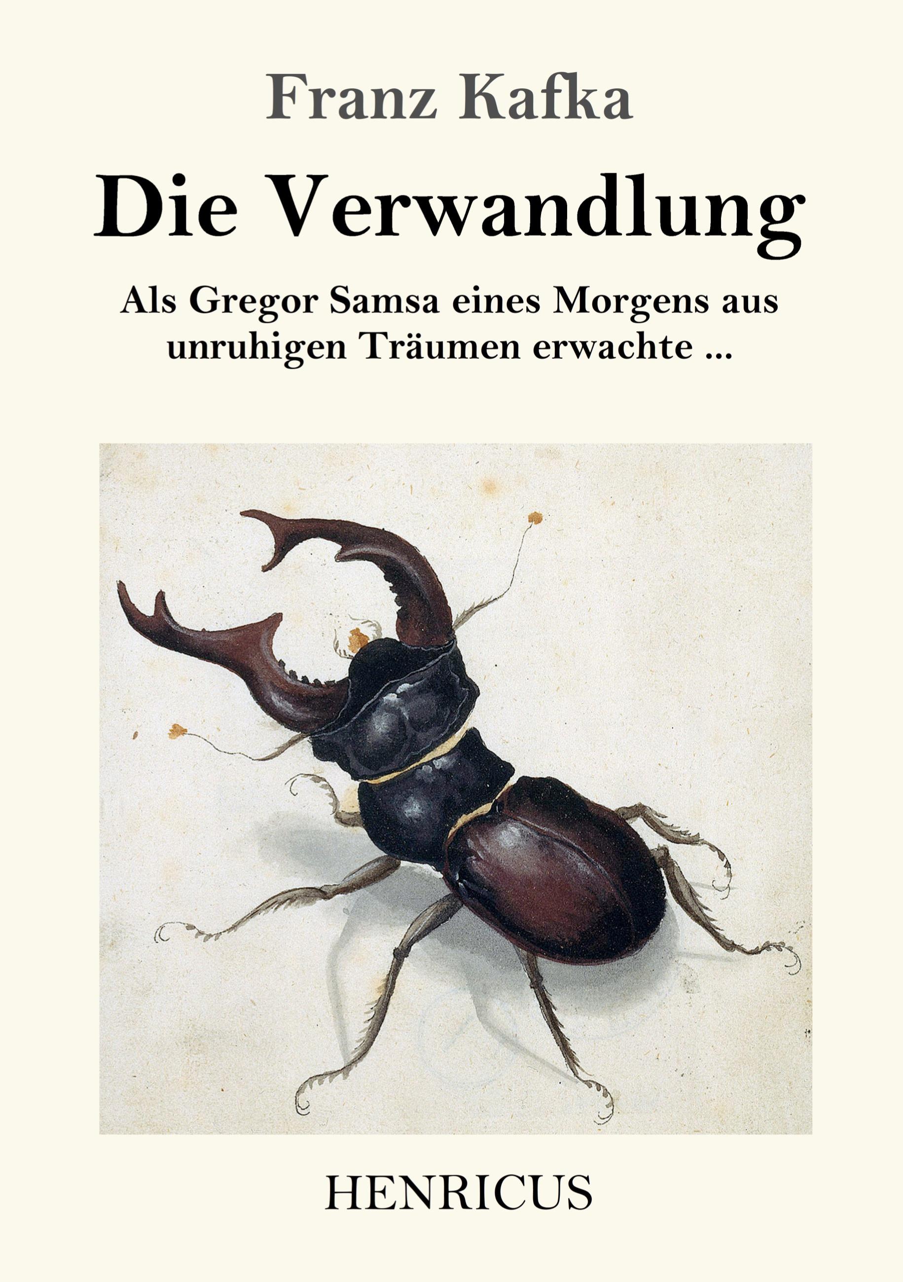 Vorderes Coverbild Die Verwandlung