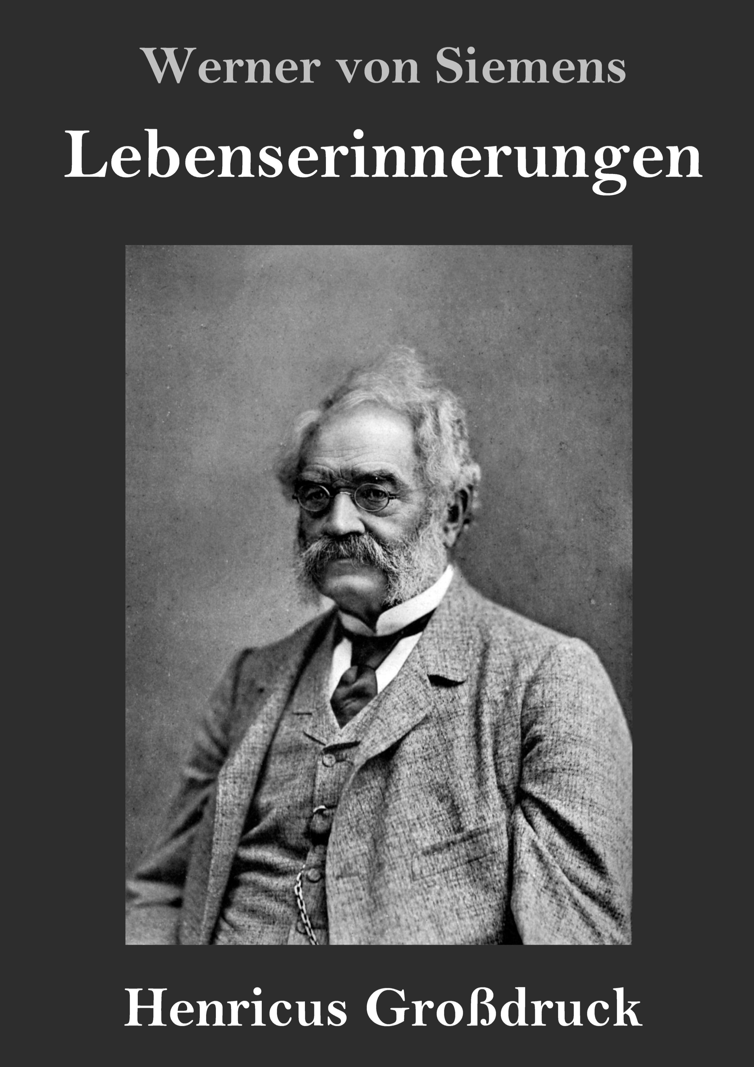 Vorderes Coverbild Lebenserinnerungen (Großdruck)