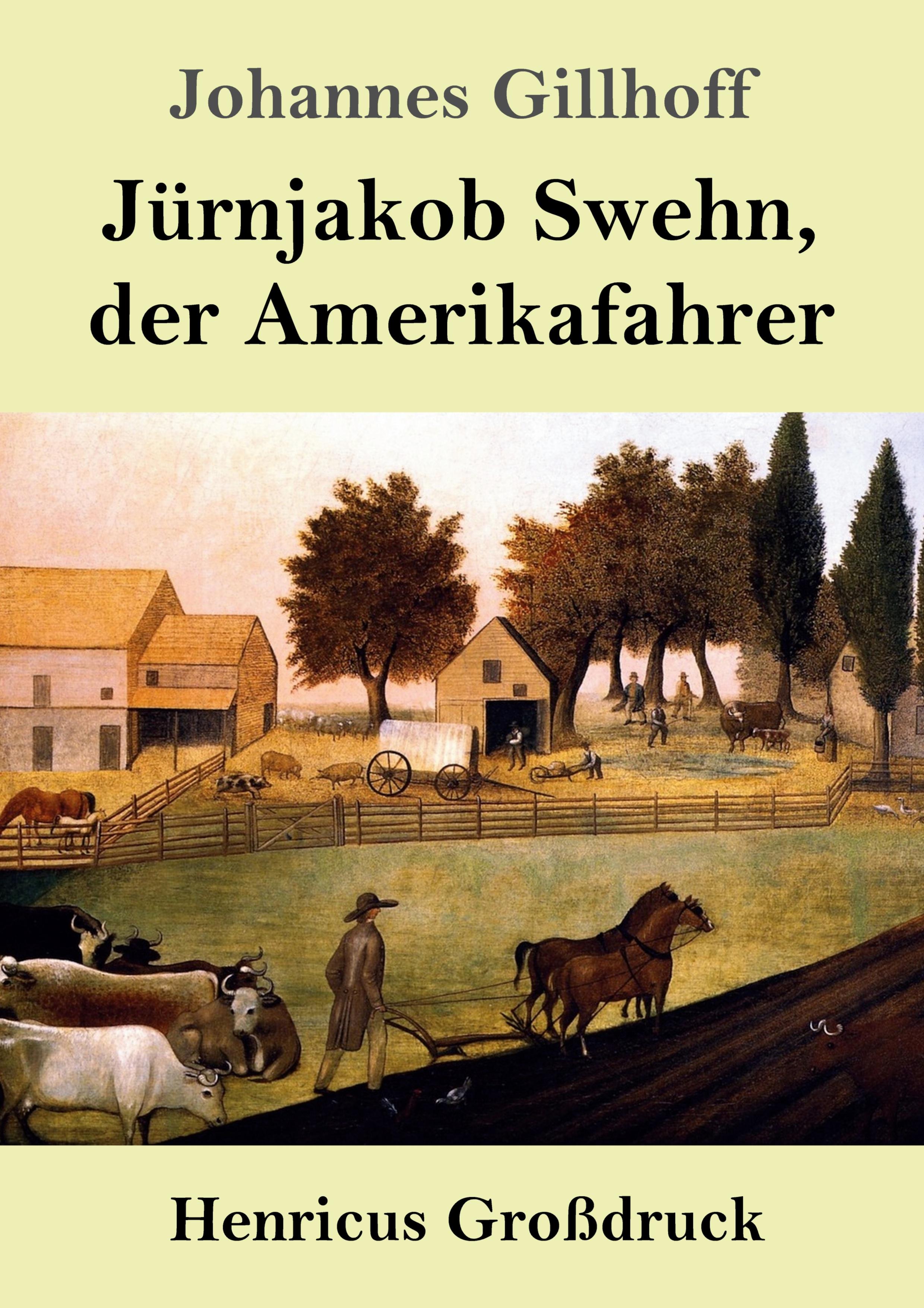 Vorderes Coverbild Jürnjakob Swehn, der Amerikafahrer (Großdruck)