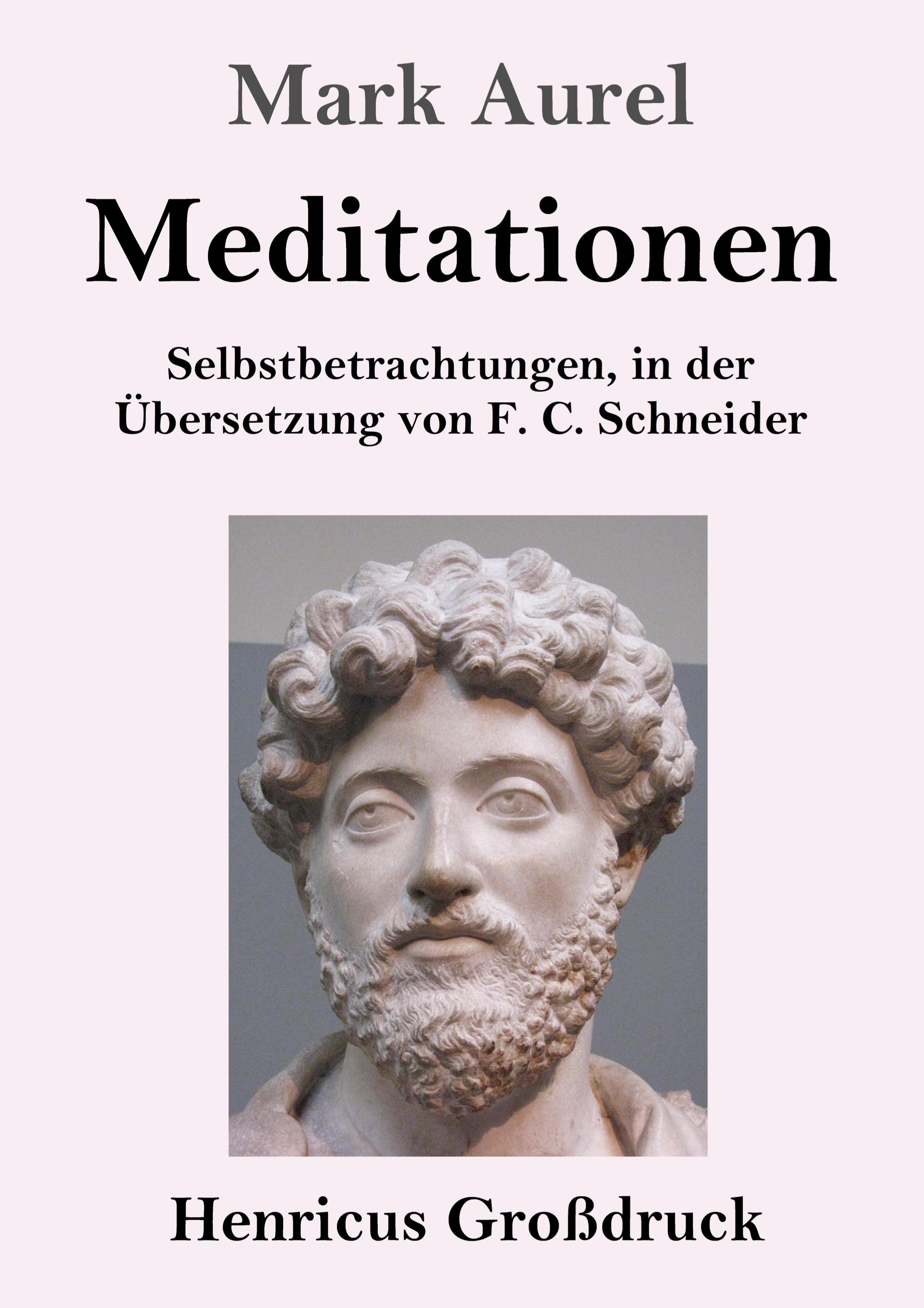 Vorderes Coverbild Meditationen (Großdruck)