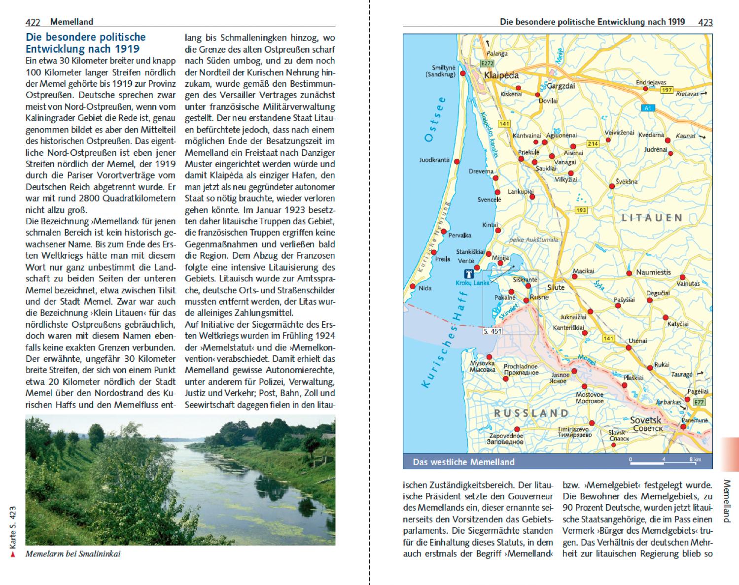 Beispielinhalt (Bild) TRESCHER Reiseführer Kaliningrad Königsberg