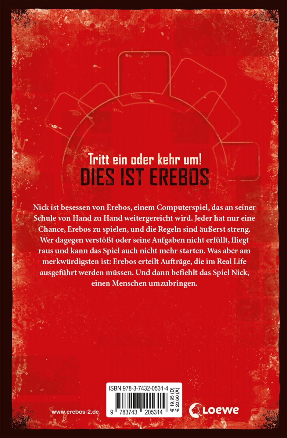 Rückseitencover Erebos (Limited Edition)