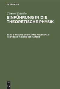 Vorderes Coverbild Theorie der Wärme, molekukar-kinetische Theorie der Materie