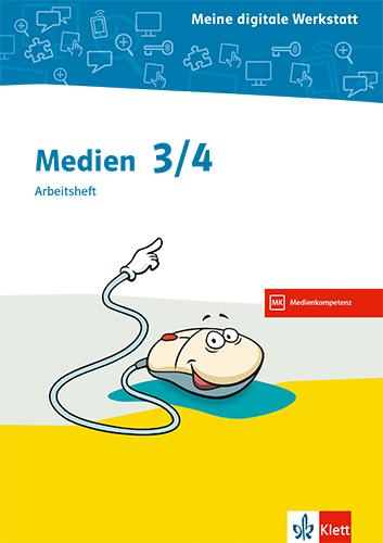 Vorderes Coverbild Digitale Medien. Arbeitsheft Klasse 3/4