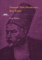 Vorderes Coverbild Osmanli Türk Musikisinin Kisa Tarihi