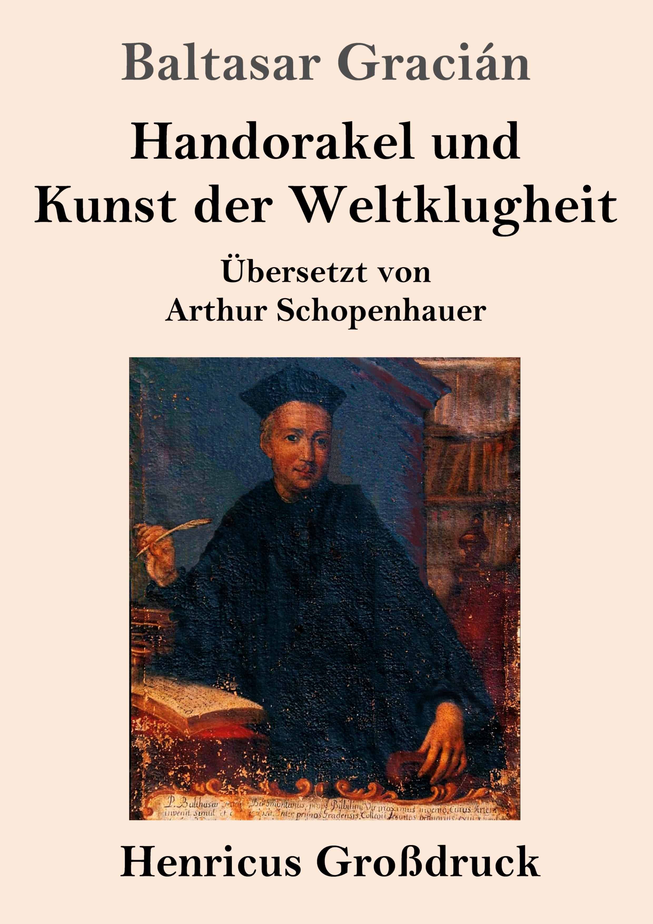 Vorderes Coverbild Handorakel und  Kunst der Weltklugheit (Großdruck)