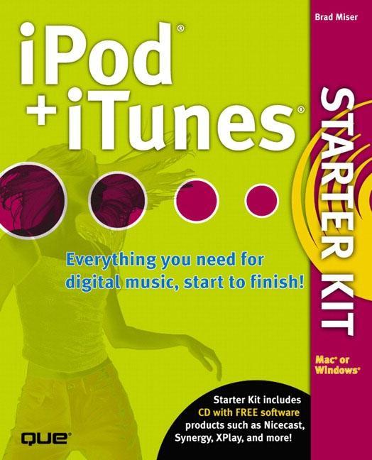 Vorderes Coverbild iPod and iTunes Starter Kit