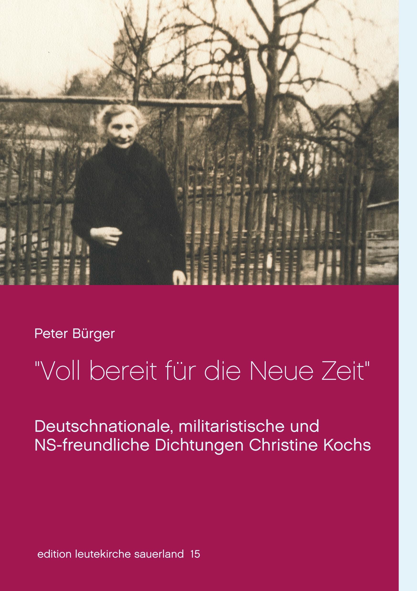 Vorderes Coverbild "Voll bereit für die Neue Zeit"