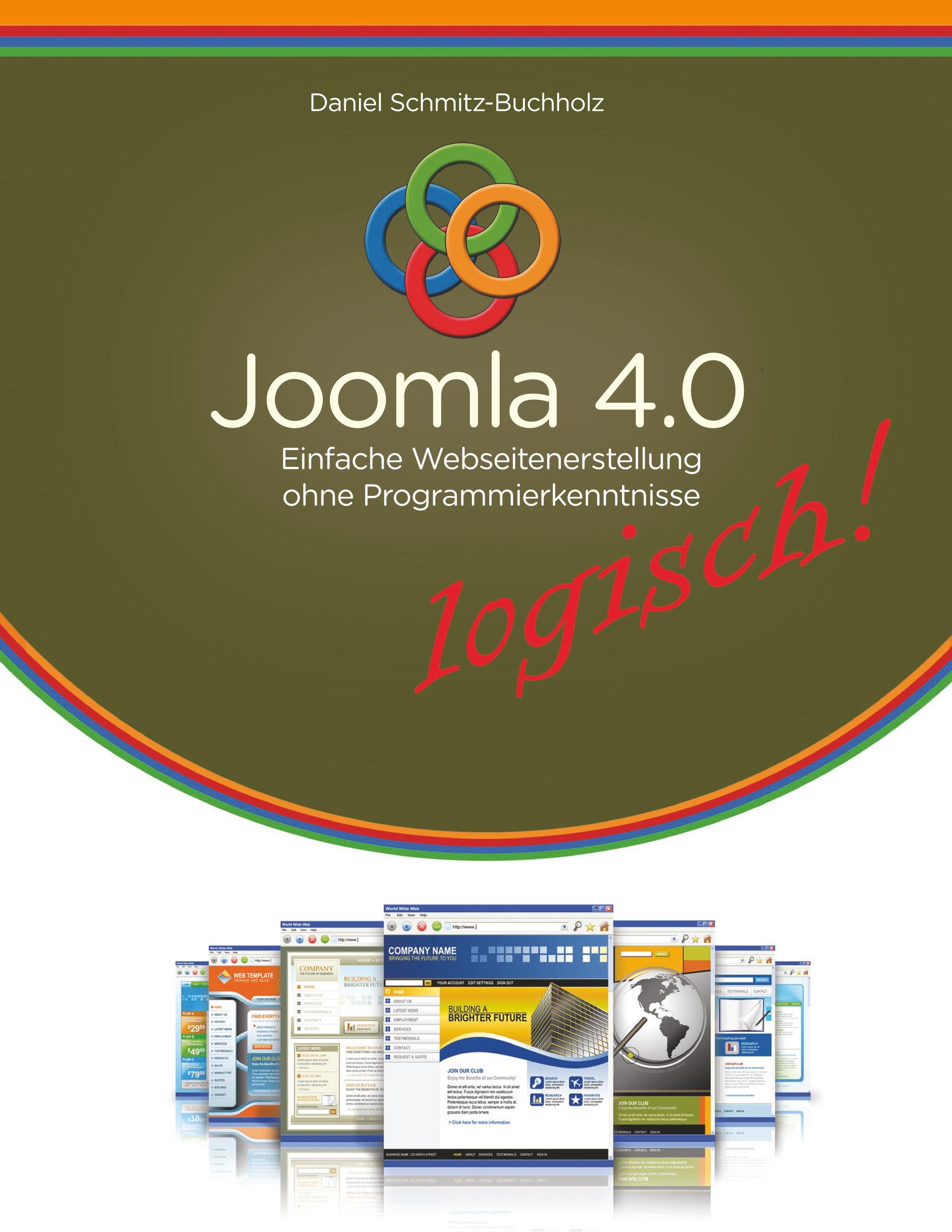 Vorderes Coverbild Joomla 4.0 logisch!