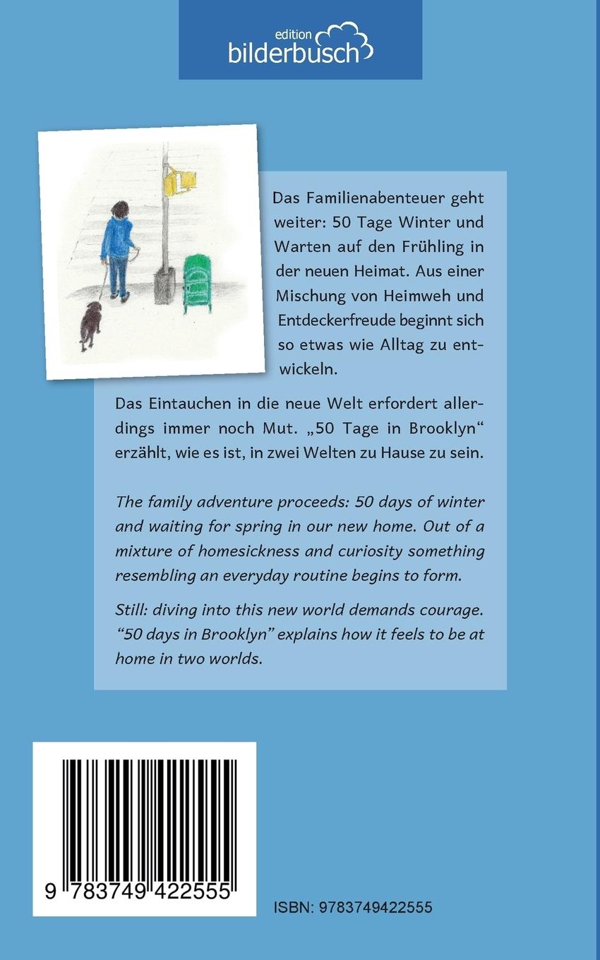 Rückseitencover 50 Tage in Brooklyn