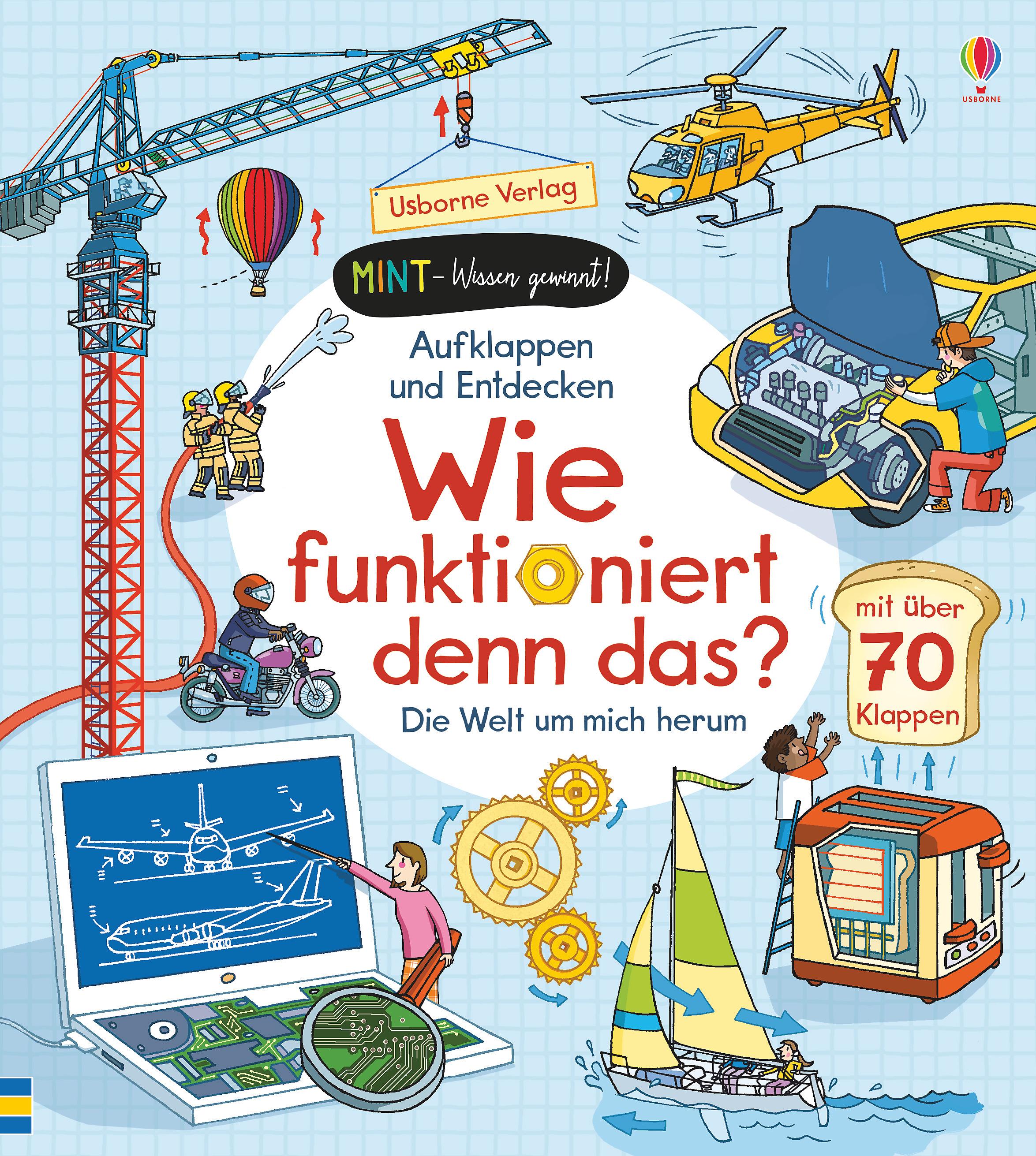 Vorderes Coverbild MINT - Wissen gewinnt! Aufklappen und Entdecken: Wie funktioniert denn das?