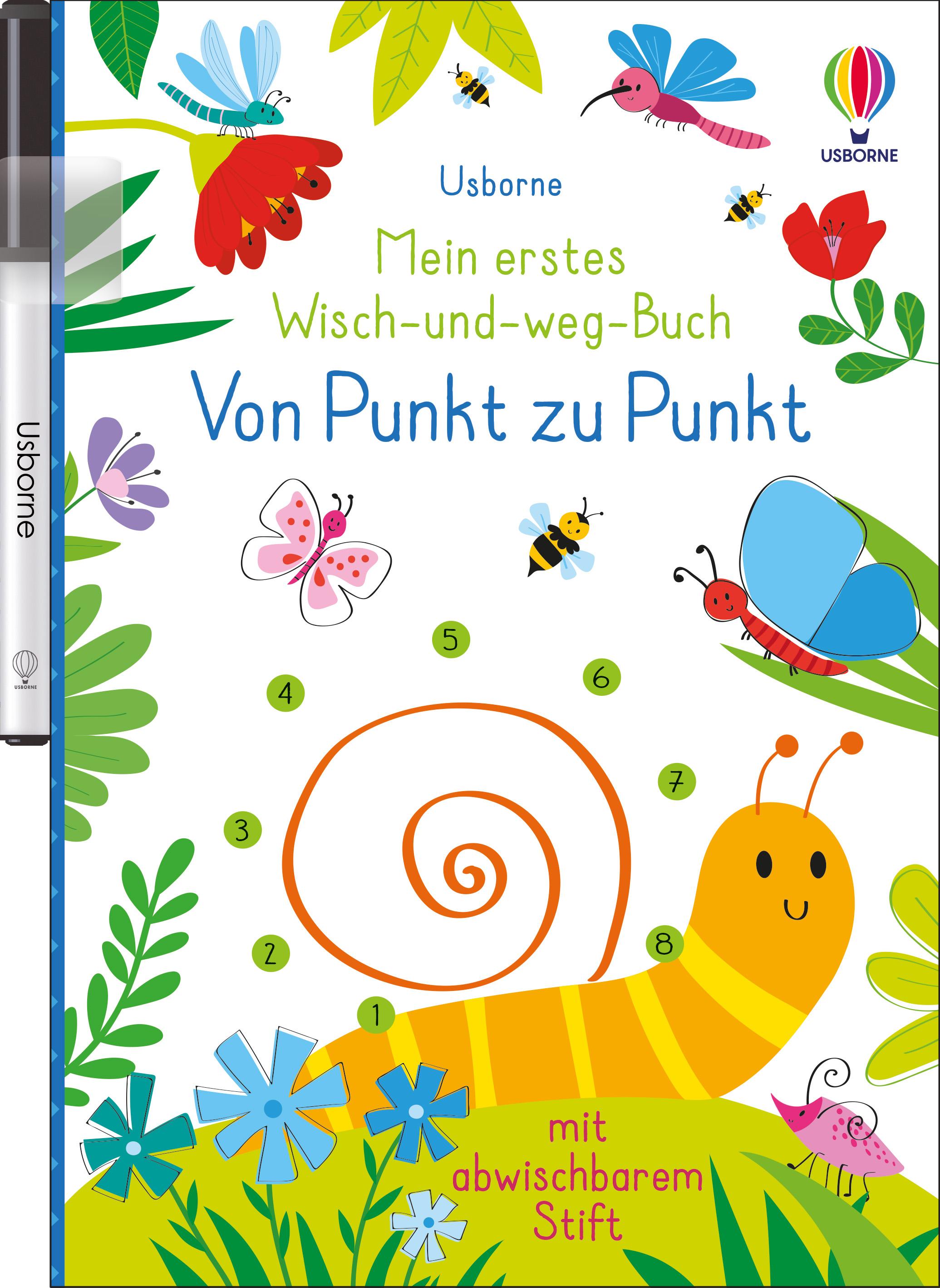 Vorderes Coverbild Mein erstes Wisch-und-weg-Buch: Von Punkt zu Punkt