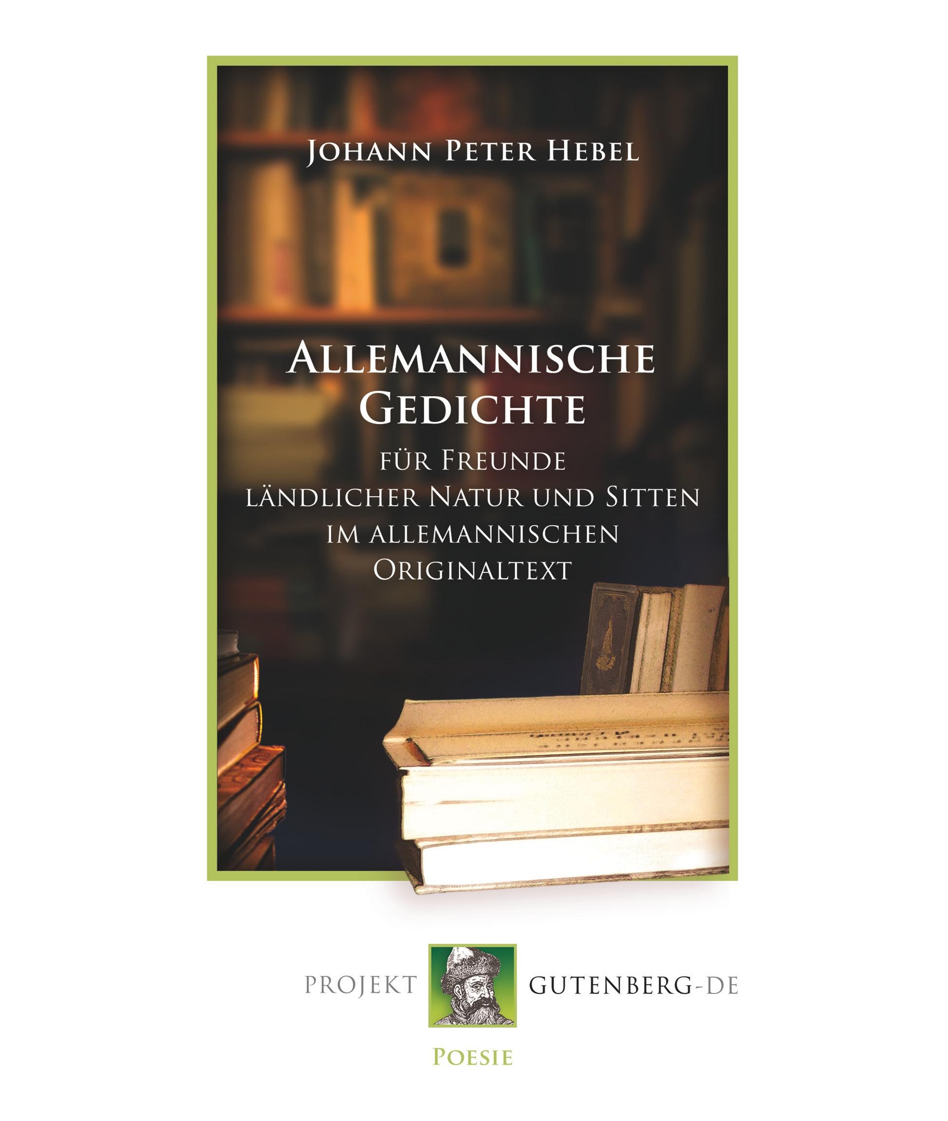 Vorderes Coverbild Allemannische Gedichte
