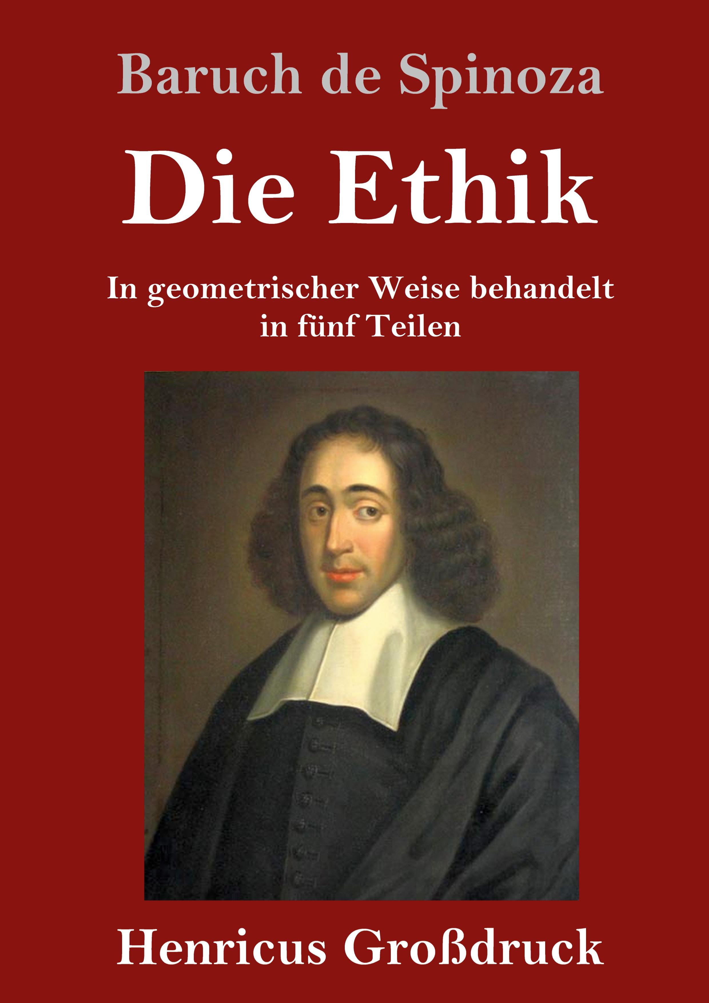 Vorderes Coverbild Die Ethik (Großdruck)