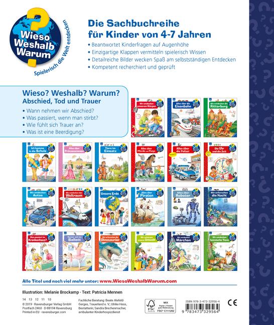 Beispielinhalt (Bild) Wieso? Weshalb? Warum?, Band 42: Abschied, Tod und Trauer