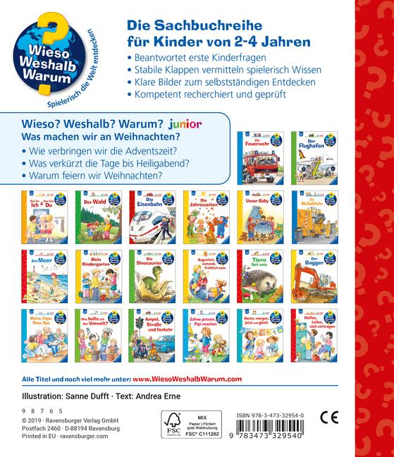 Beispielinhalt (Bild) Wieso? Weshalb? Warum? junior, Band 44: Was machen wir an Weihnachten?