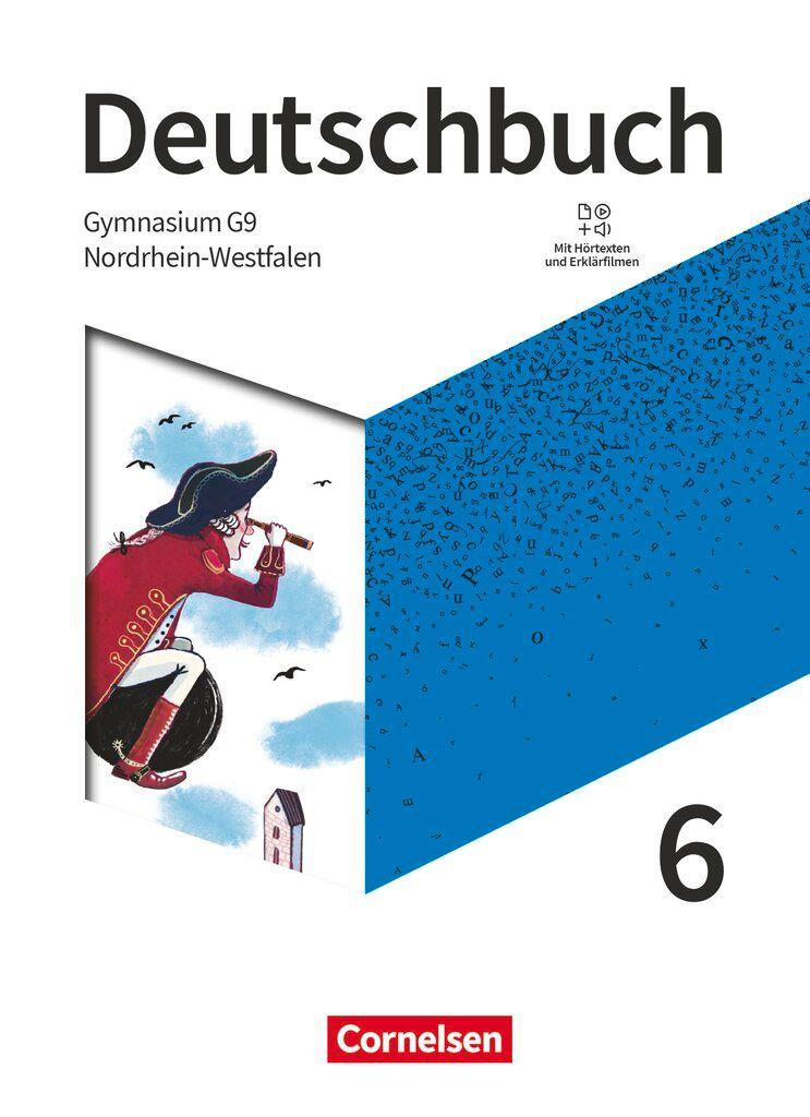 Vorderes Coverbild Deutschbuch Gymnasium 6. Schuljahr - Nordrhein-Westfalen - Neue Ausgabe - Schülerbuch
