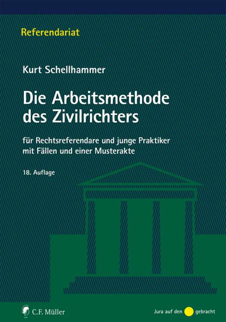 Vorderes Coverbild Die Arbeitsmethode des Zivilrichters