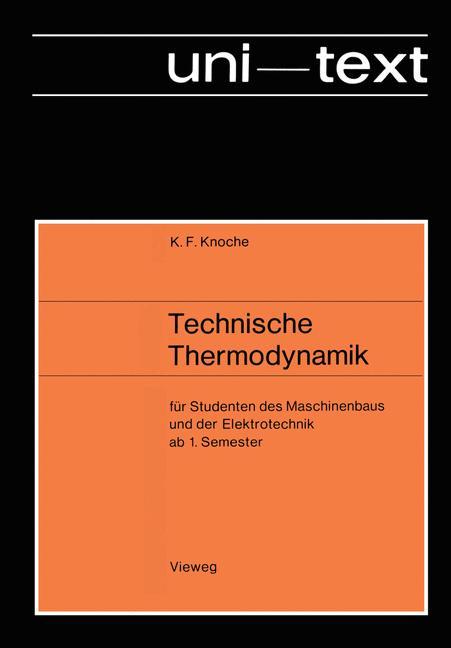 Vorderes Coverbild Technische Thermodynamik