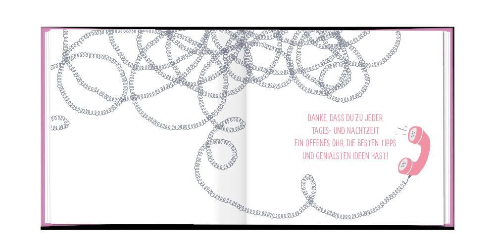 Beispielinhalt (Bild) Für die weltbeste Lieblingsmama