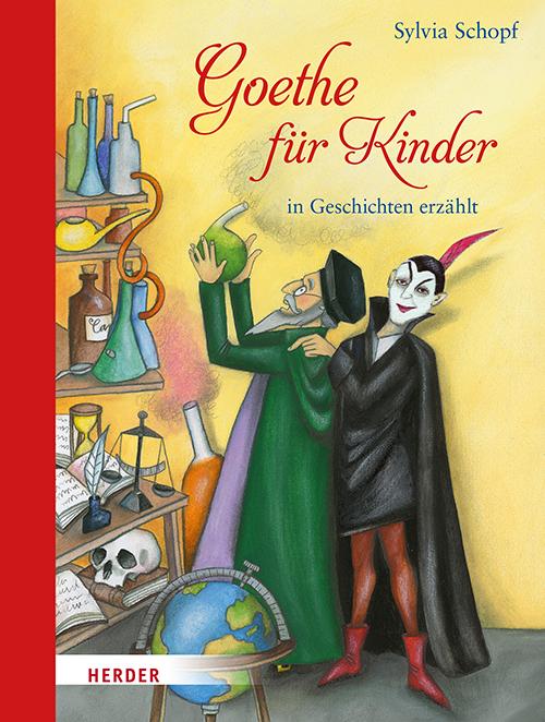 Vorderes Coverbild Goethe für Kinder
