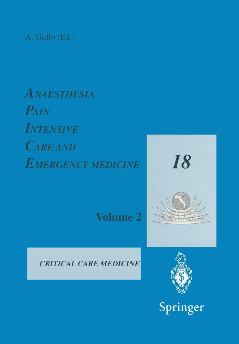 Vorderes Coverbild Anaesthesia, Pain, Intensive Care and Emergency Medicine -- A.P.I.C.E.