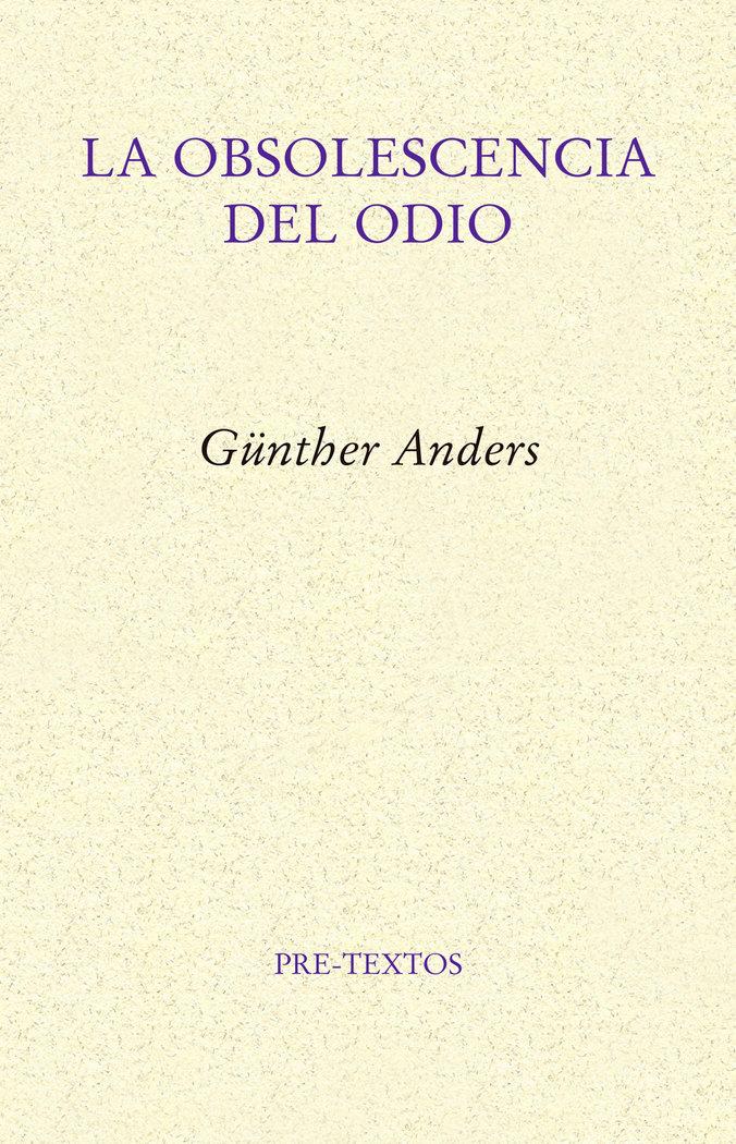 Vorderes Coverbild La obsolescencia del odio