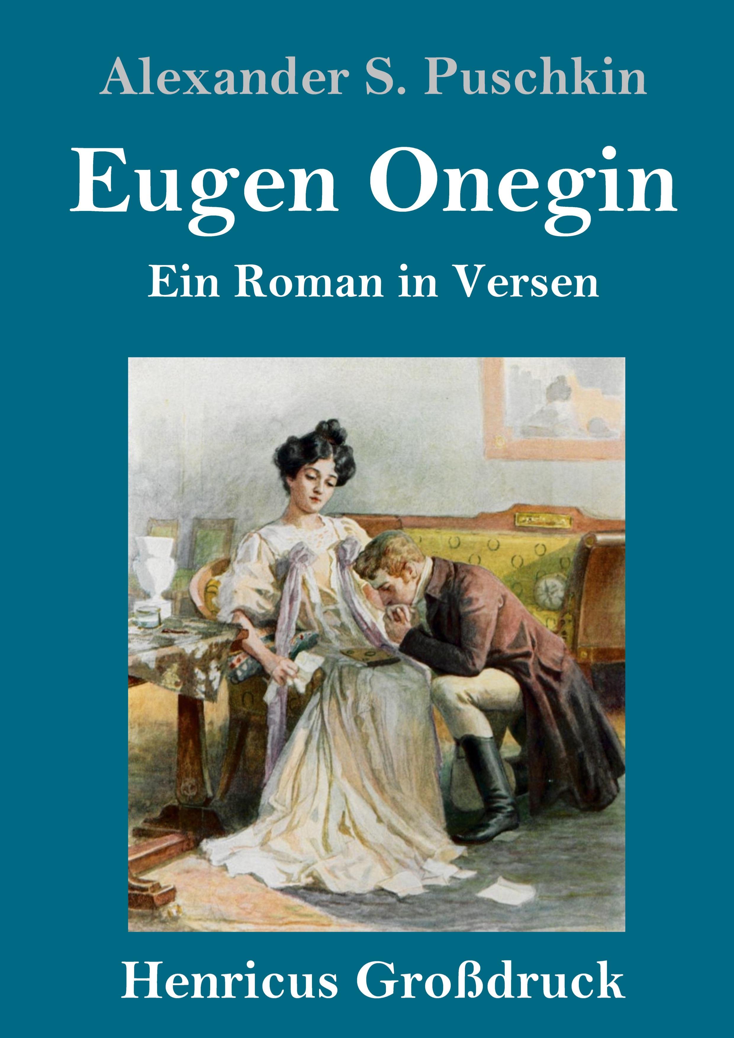 Vorderes Coverbild Eugen Onegin (Großdruck)