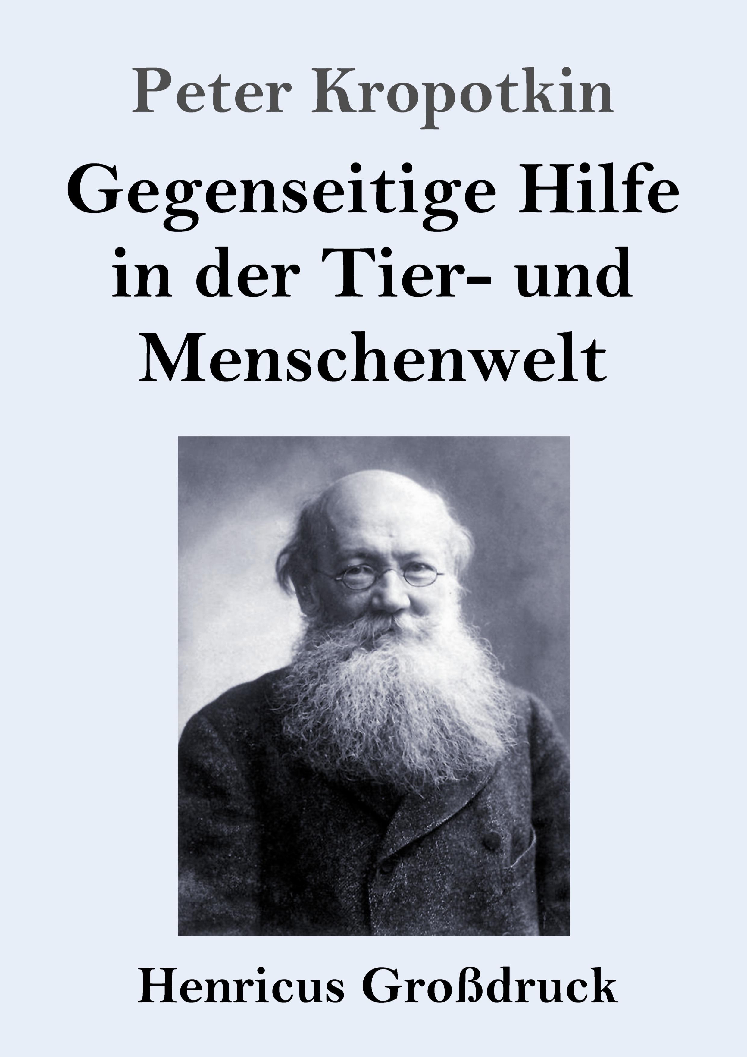 Vorderes Coverbild Gegenseitige Hilfe in der Tier- und Menschenwelt (Großdruck)