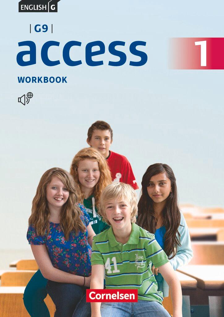 Vorderes Coverbild English G Access - G9 - Band 1: 5. Schuljahr - Workbook mit Audios online und MyBook