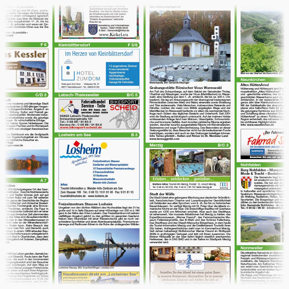 Beispielinhalt (Bild) Saarland 1:100 000