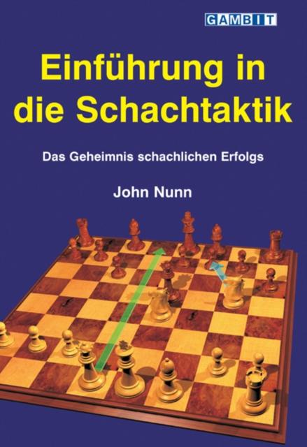 Vorderes Coverbild Einfuhrung in Die Schachtaktik