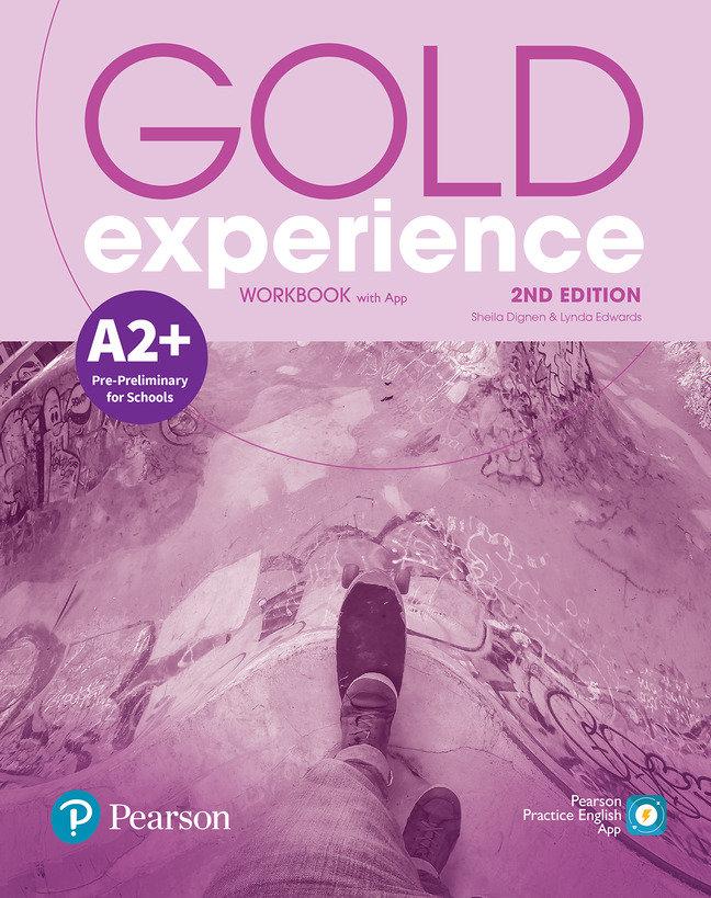 Vorderes Coverbild Gold Experience 2nd Edition A2+ Workbook
