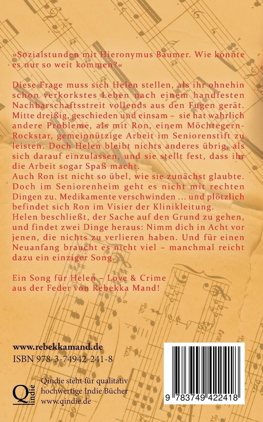 Rückseitencover Ein Song für Helen