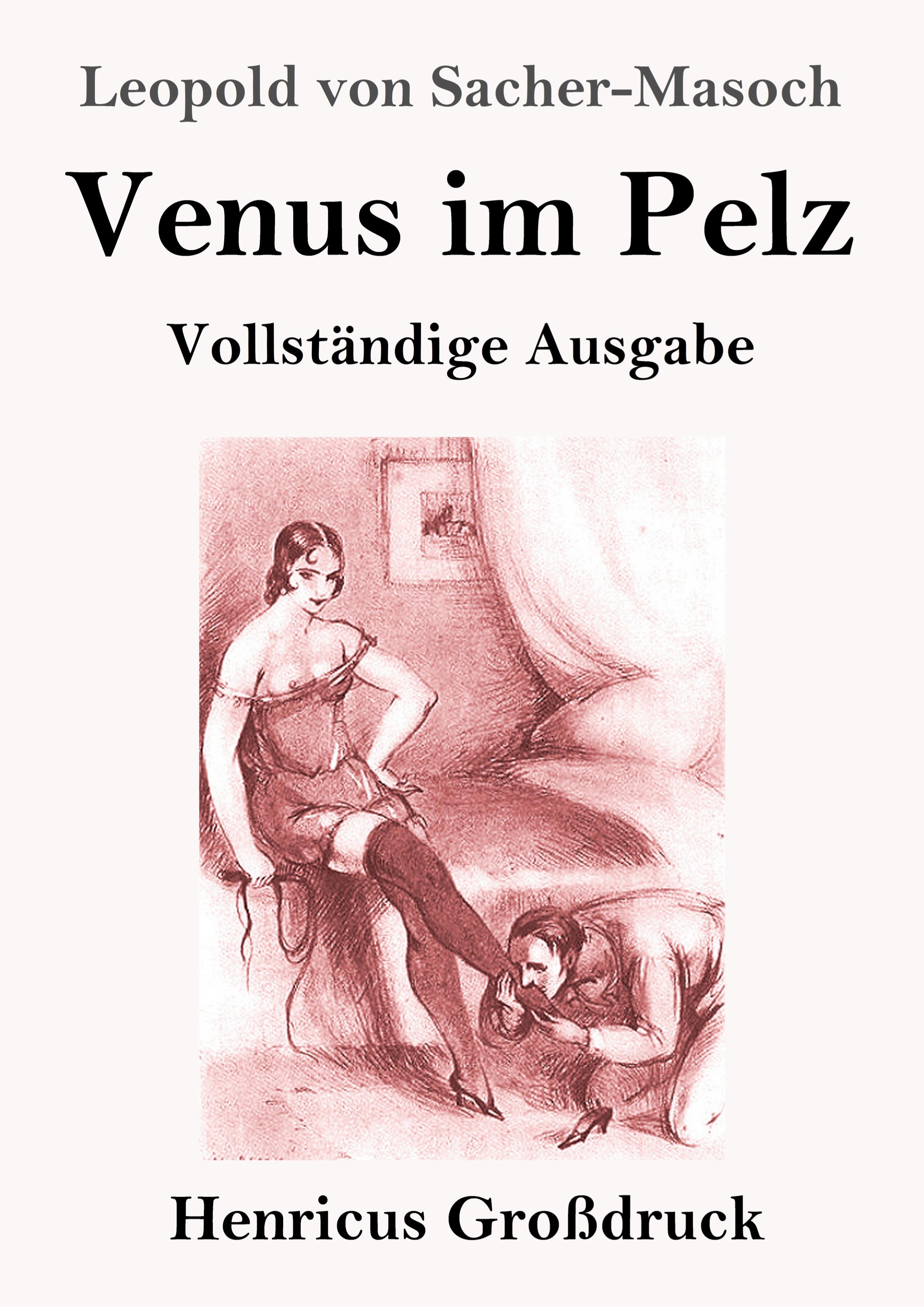 Vorderes Coverbild Venus im Pelz (Großdruck)