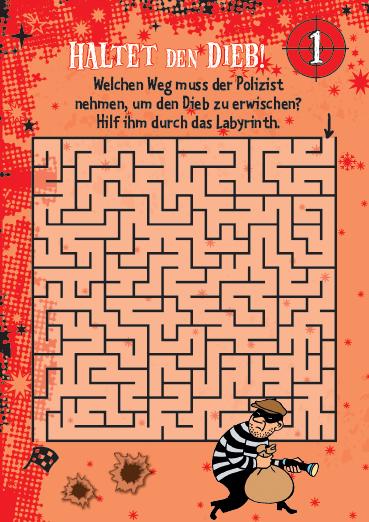 Beispielinhalt (Bild) Krimi-Adventskalender to go