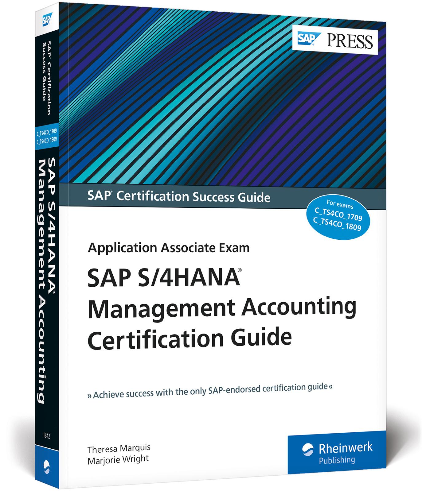 Vorderes Coverbild SAP S/4hana Management Accounting Certification Guide