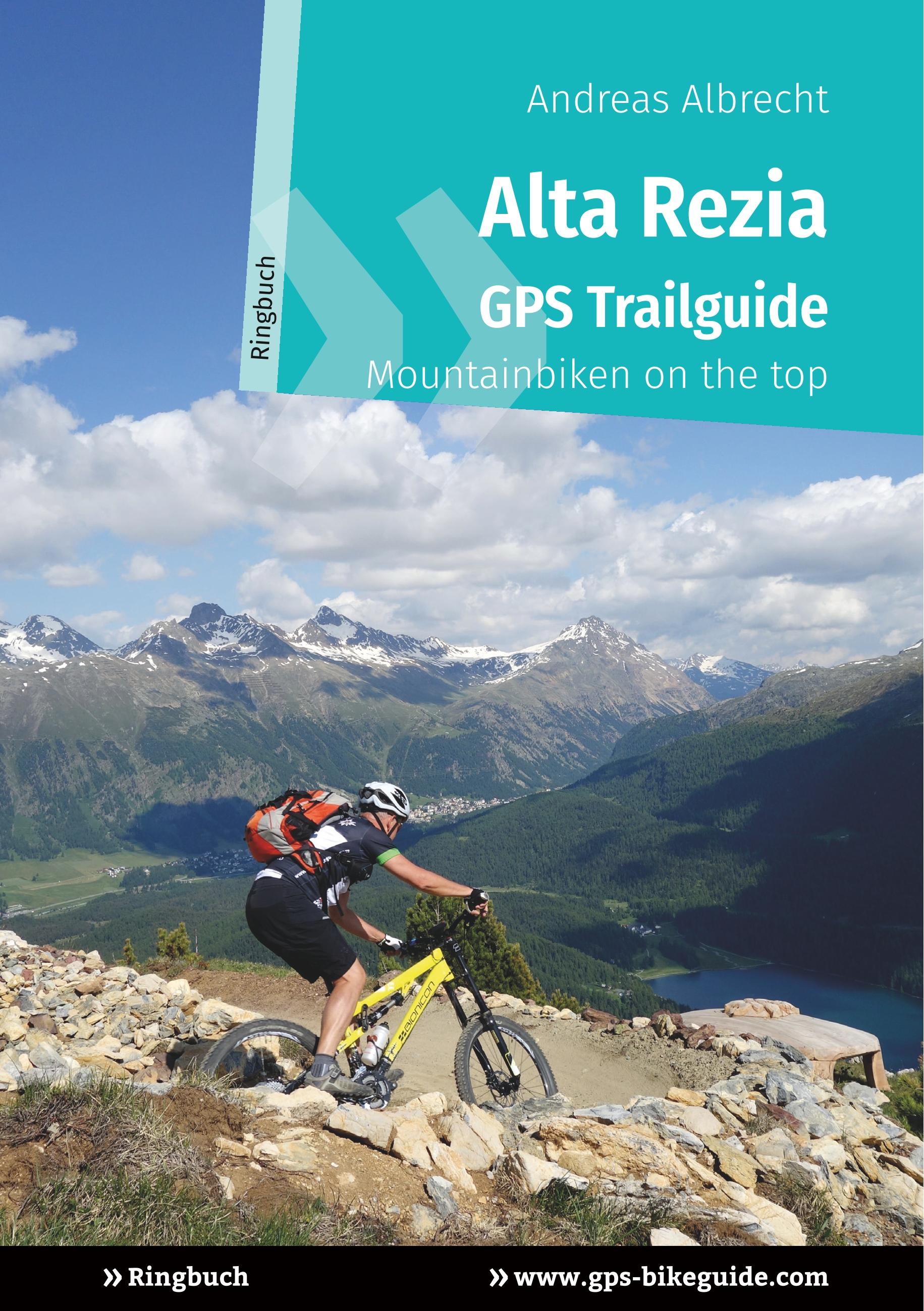 Vorderes Coverbild Alta Rezia GPS Trailguide