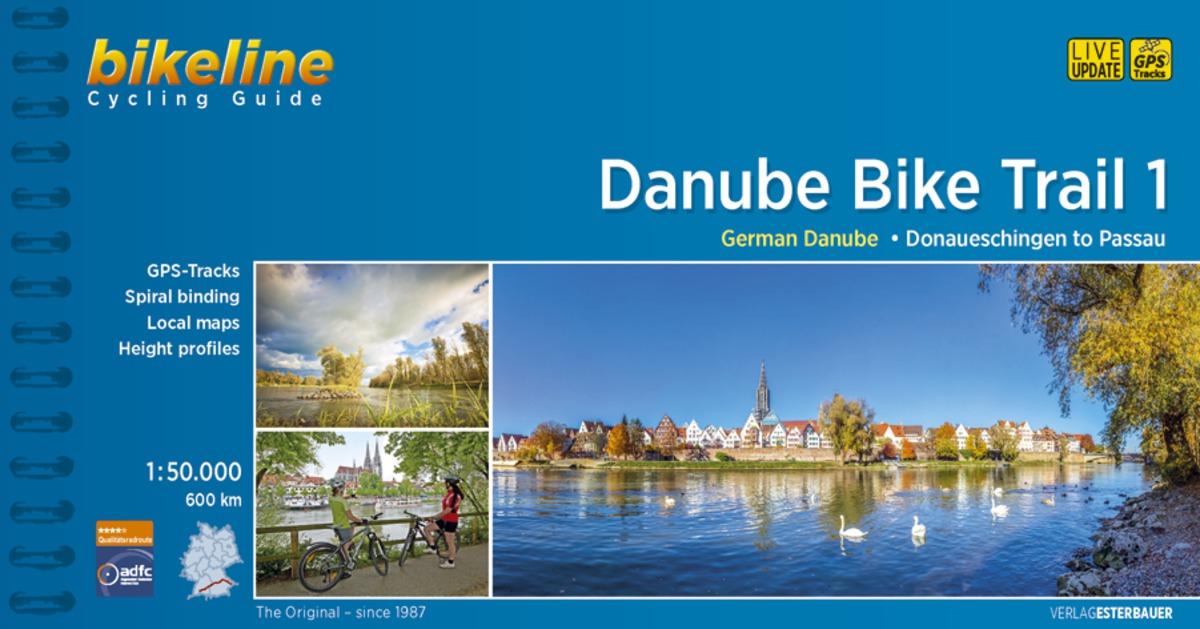 Vorderes Coverbild Cycling Guide Danube Bike Trail 1