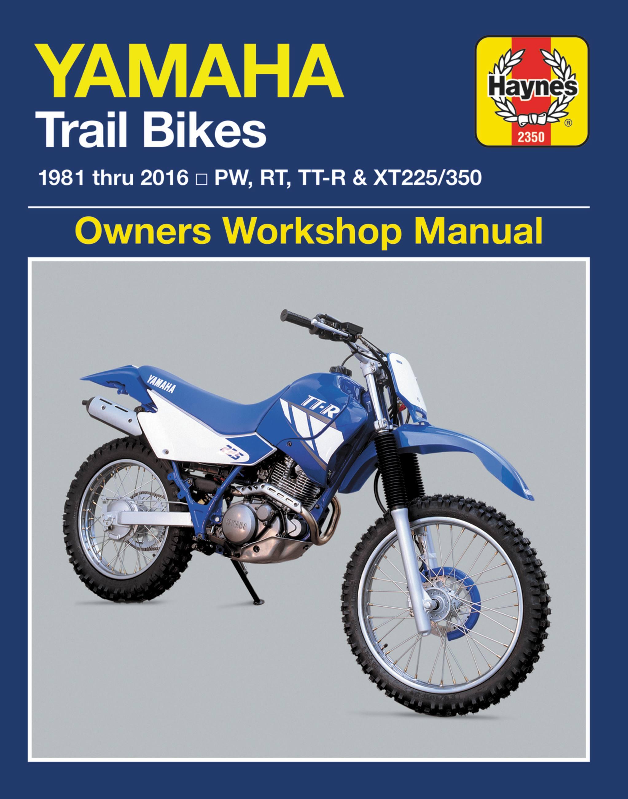 Vorderes Coverbild Yamaha Trail Bikes ('81-'16)