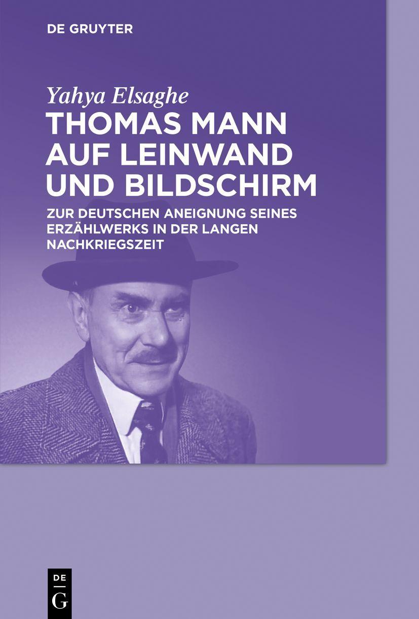 Vorderes Coverbild Thomas Mann auf Leinwand und Bildschirm
