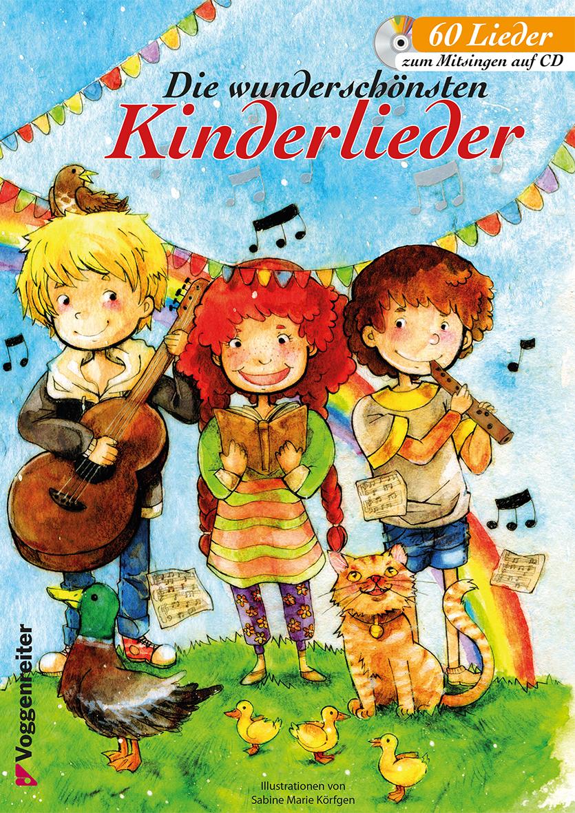 Vorderes Coverbild Die wunderschönsten Kinderlieder (CD)