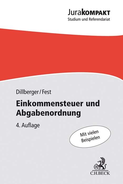 Vorderes Coverbild Einkommensteuer und Abgabenordnung