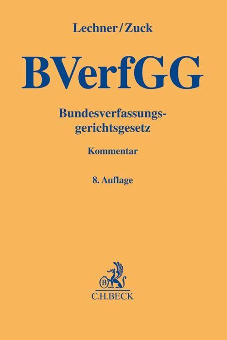 Vorderes Coverbild Bundesverfassungsgerichtsgesetz