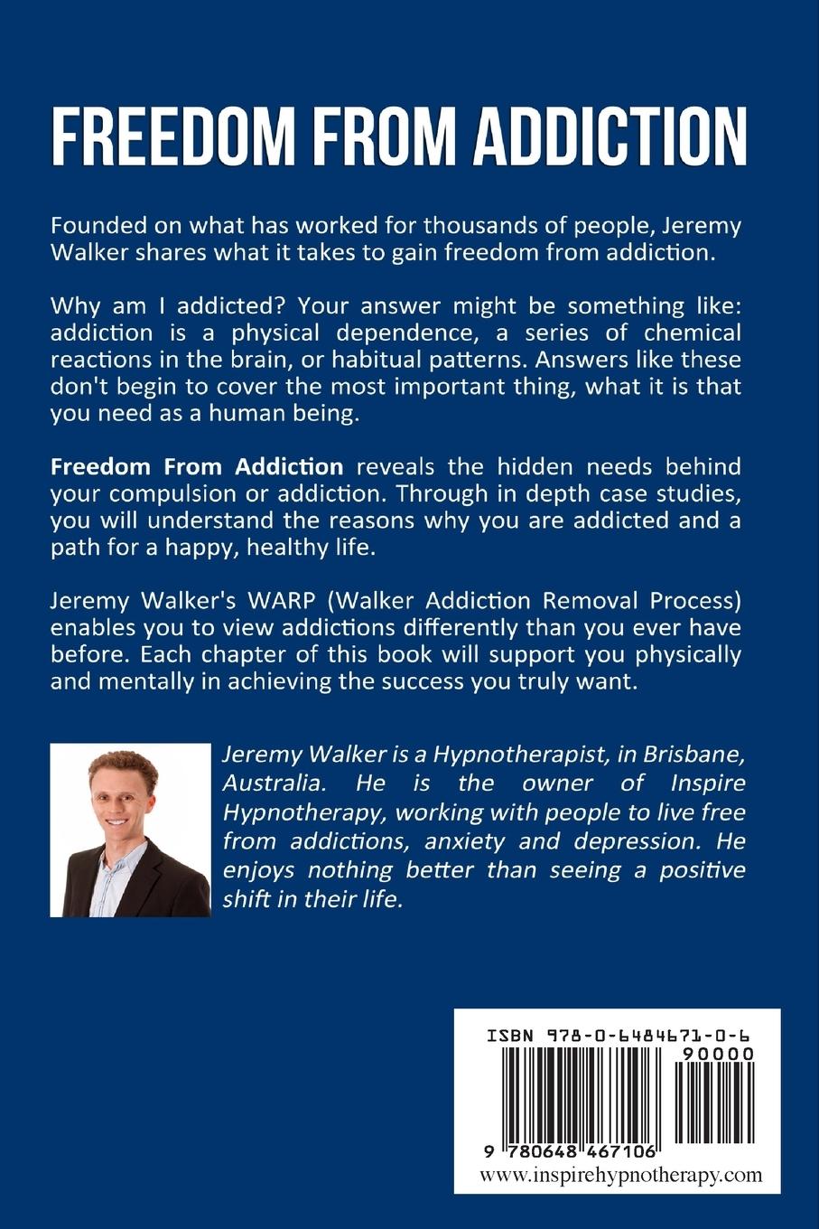 Rückseitencover Freedom From Addiction