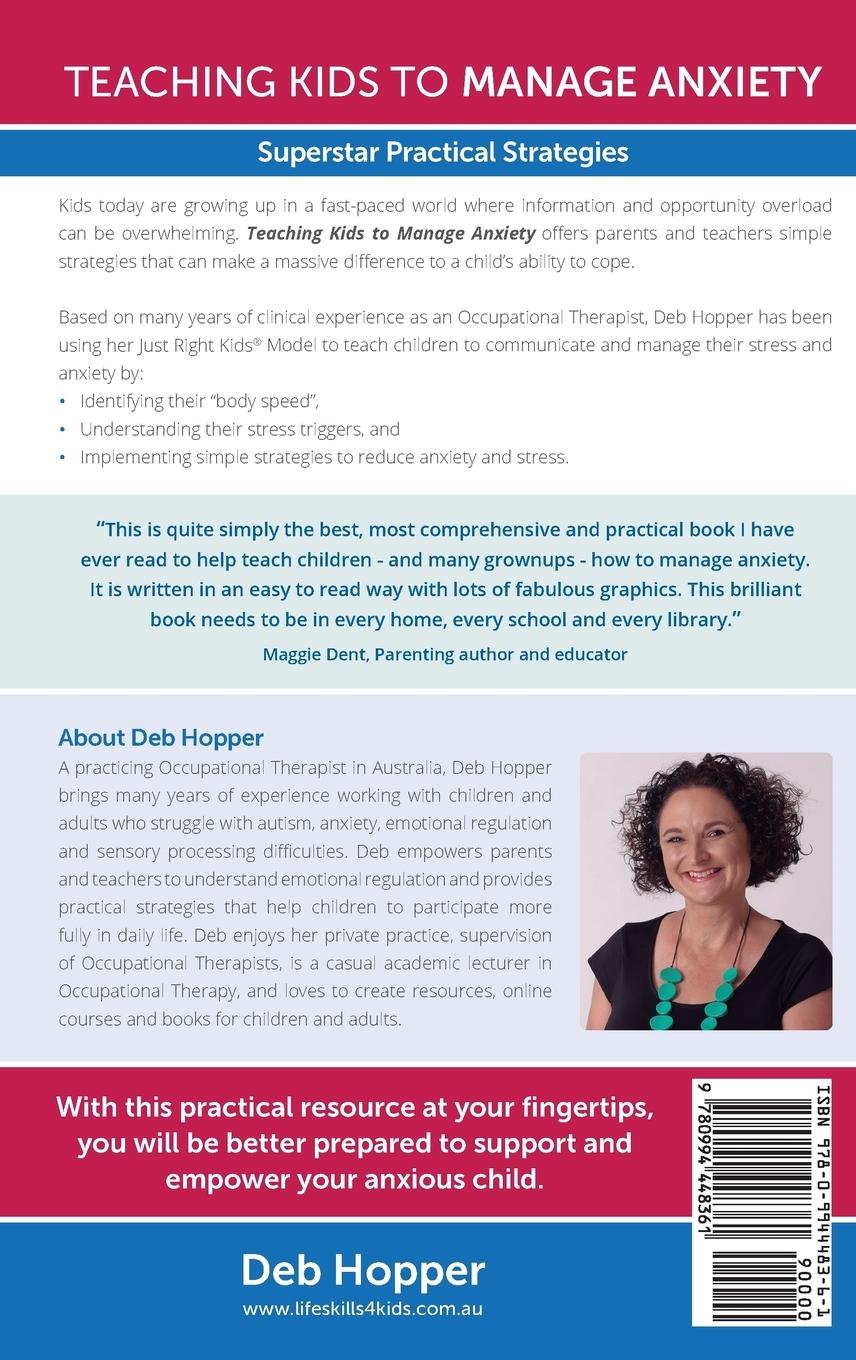 Rückseitencover Teaching Kids to Manage Anxiety