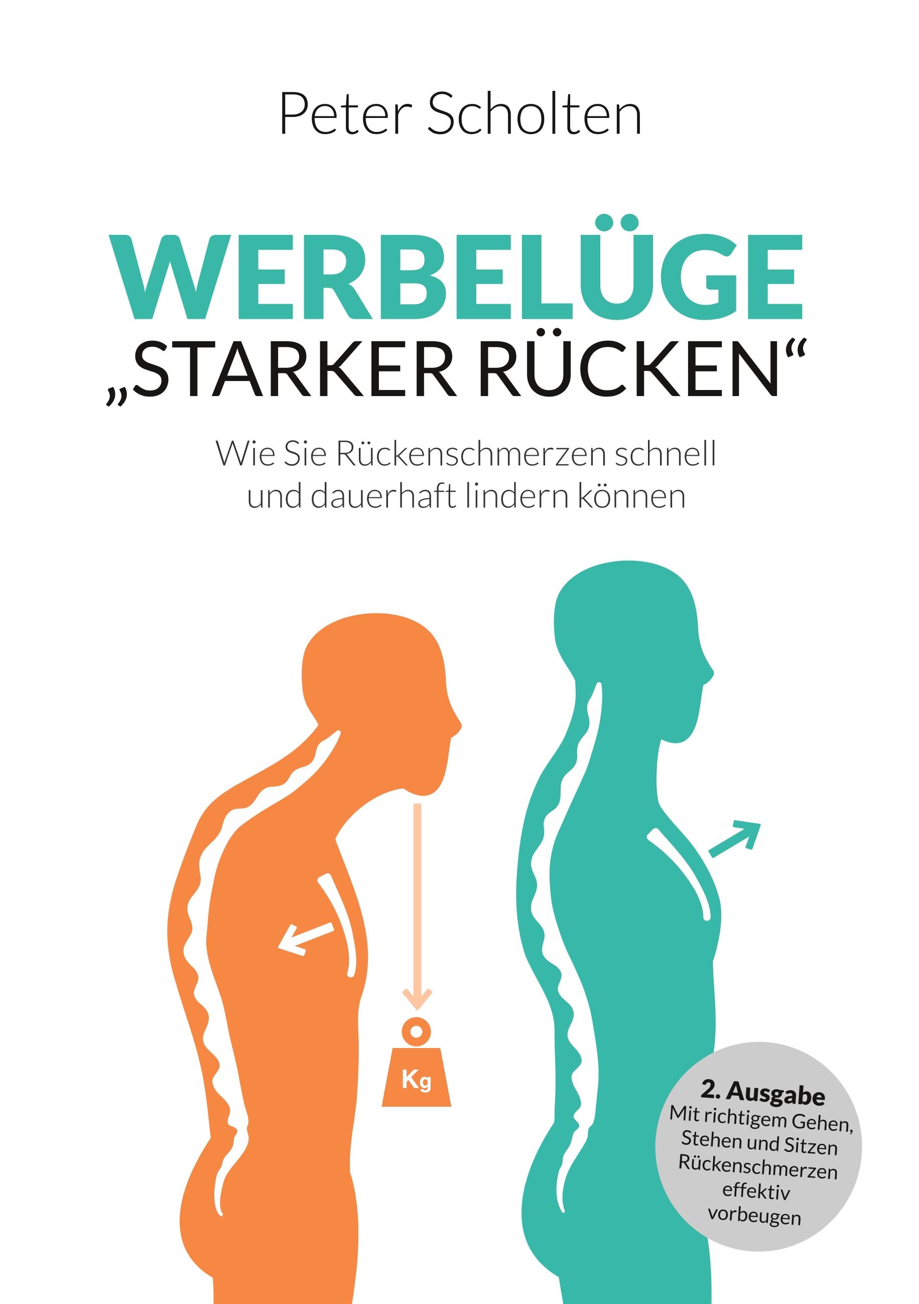Vorderes Coverbild Werbelüge "Starker Rücken"